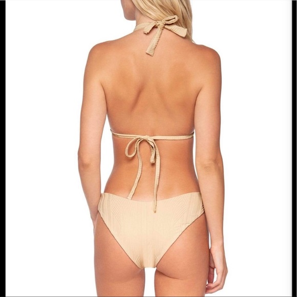 NEVER WORN REVERSIBLE BIKINI Parker bottom, Mila Tri Top, Sandstone - Picture 6 of 7